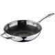 MasterPro Hi-Tech3 Wok Από Ανοξείδωτο Ατσάλι Με Αντικολλητική Επίστρωση 28cm