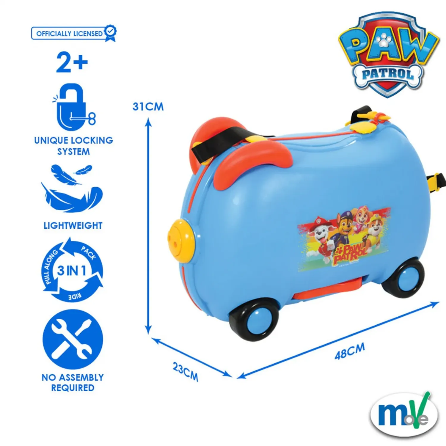 Παιδική Βαλίτσα Paw Patrol